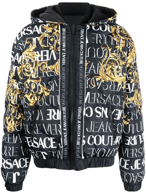 versace jeans couture puffer|Versace Jeans Couture Pearl Puffer Jacket .